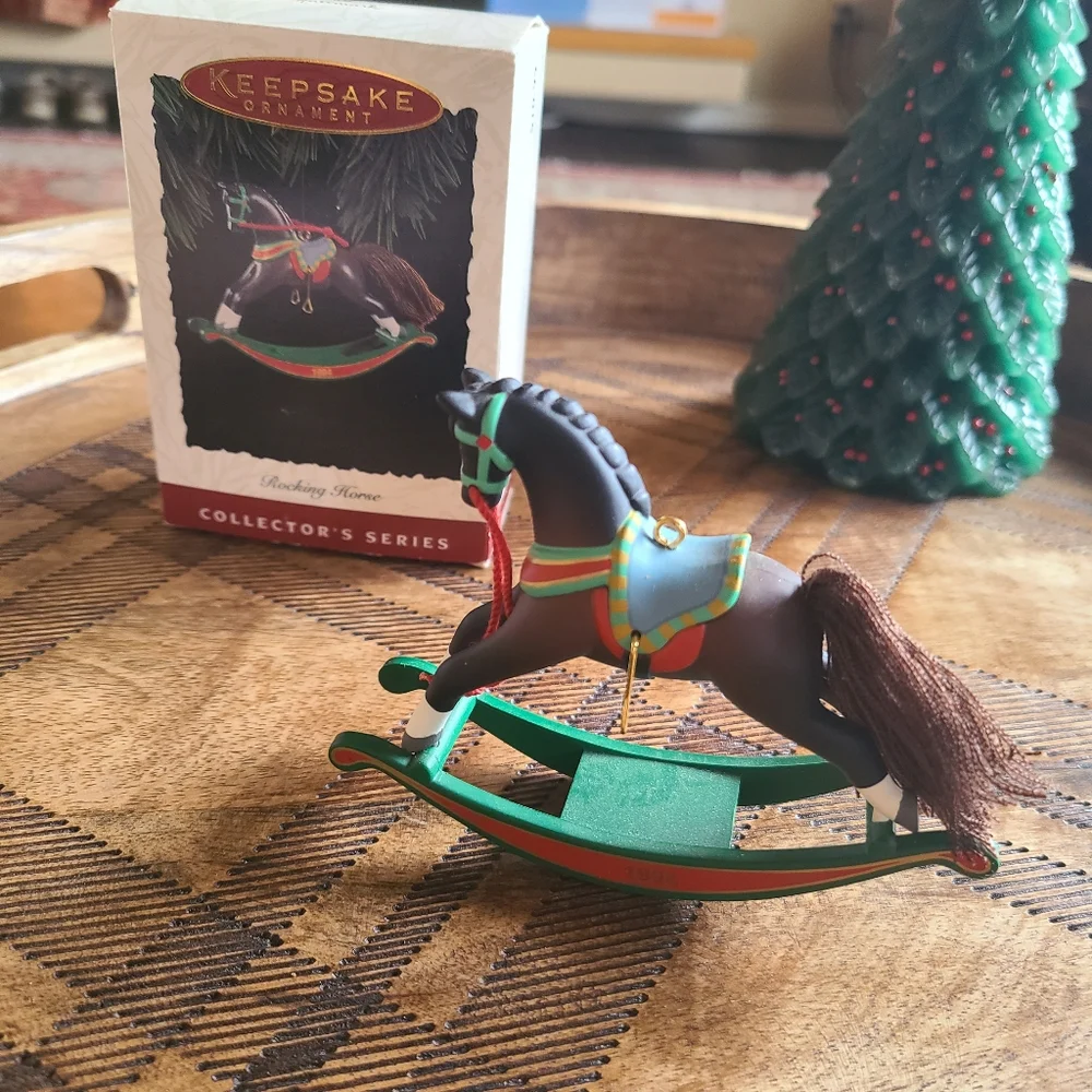 Hallmark Keepsake Rocking Horses 1993,1994,1995 & 1996